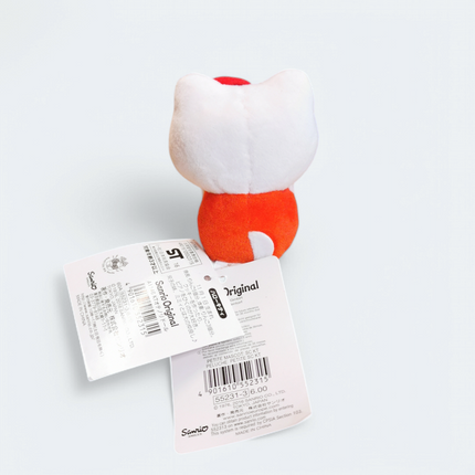 Sanrio Hello Kitty Palm Size Beanie Roly Poly – 3" Plush (2016, Pre-Owned)