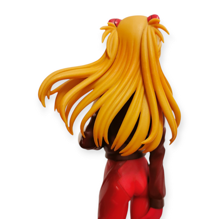 Evangelion ASUKA LANGLEY 8.5" Figure w Stand Anime Toy Collectible SEGA Loose