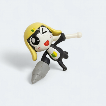 Bandai Sgt Frog Keroro Gunso TAMAMA w Drill Bit  1" Mini Figure Full Color Toy
