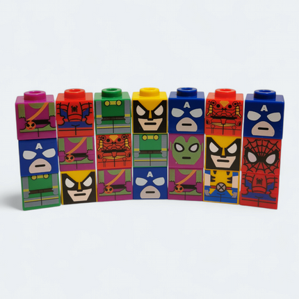 Marvel Super Hero STATIONERY BLOCK Lot of 21 Spider Man Wolverine Green Goblin