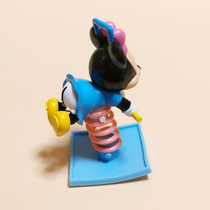 Minnie Mouse Playground Spring Rider 3" Miniature – Dollhouse Toy (Pre-Owned)