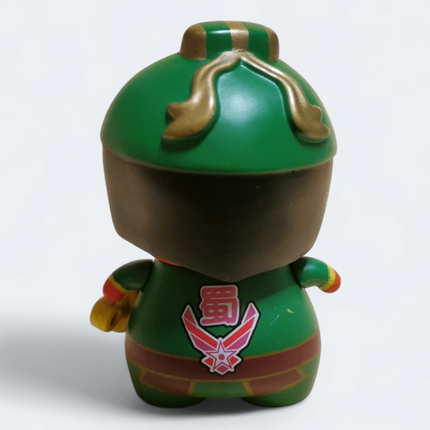 CIBOYS as Three Kingdoms Guan Yu – 2" Vinyl Figure (Red Magic, Pre-Owned)