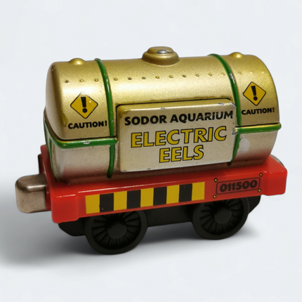 Thomas & Friends ELECTRIC EELS Sodor Aquarium Ocean Tanker Diecast 2.5" Figure