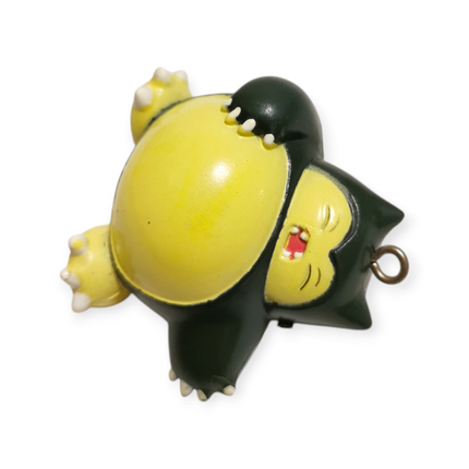 TOMY Pokemon Snorlax 2" Mini Figure – Charm Keychain PVC CGTSJ (Rare, Pre-Owned)