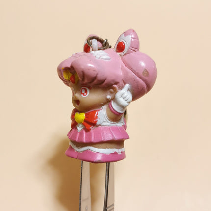 Vintage 1994 Bandai Sailor Moon Chibi Moon 1.75" Keychain – Anime (Pre-Owned)