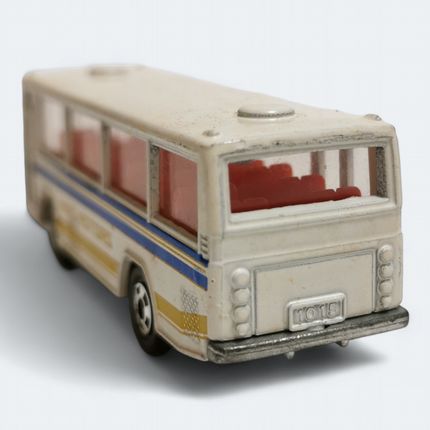 Vintage Tomica Hino Rainbow Skeleton Bus #41 White – 1/116 Diecast (Pre-Owned)
