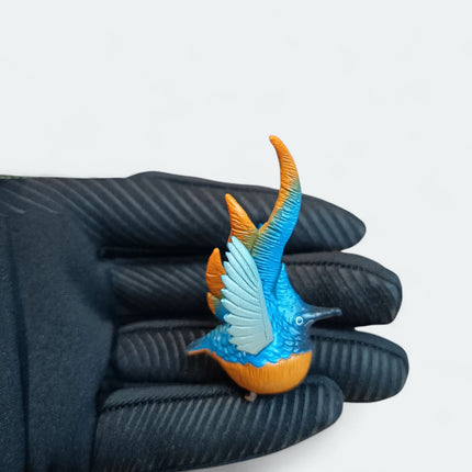 Capcom Monster Hunter Rise MHR SPIRIBIRD BLUE BIRD 2" Mini Figure Encyclopedia