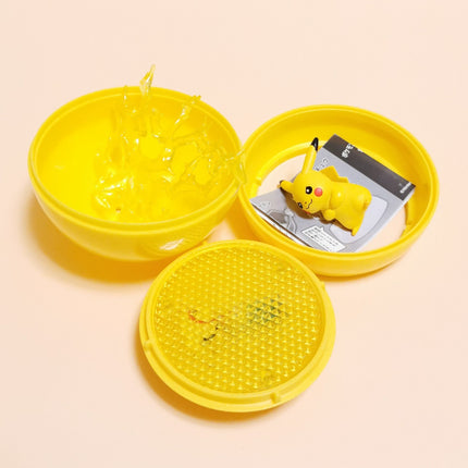 Bandai Pokemon Shine Collection Pikachu 3" Mini Figure – Platform with Light (Pre-Owned)