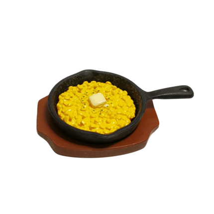 Re-Ment Miniature Butter Corn Skillet Dish – Japanese Pub 2006 (Pre-Owned)