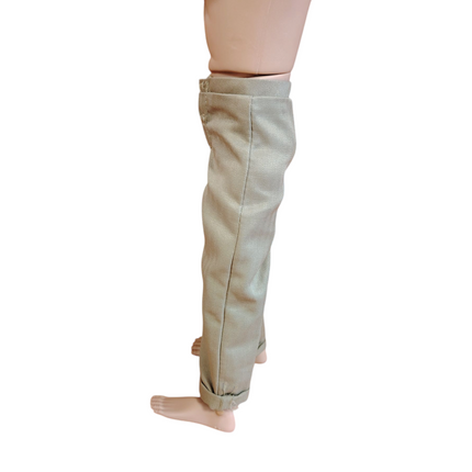1/6 Scale Male Light Green Pants – Soldier Uniform Clothes (Pre-Owned)