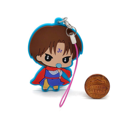 Yu Yu Hakusho Koenma Rubber Keychain – 2" Figure with Strap (Pre-Owned)