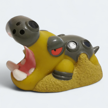 Pokemon 2008 Hippowdon 1.5" Finger Puppet – Catch Them All (Bandai, Pre-Owned)