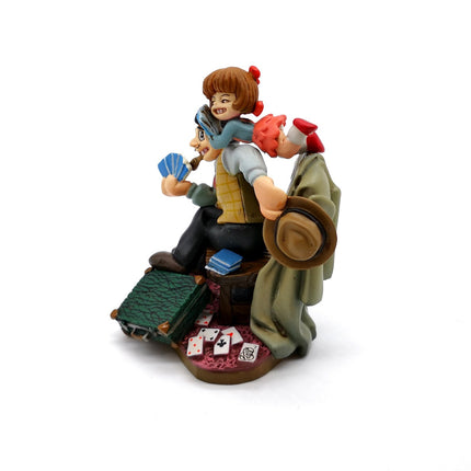 Osamu Tezuka Black Jack & Pinoko – 2.5" Miniature Scene (Kaiyodo, Pre-Owned)