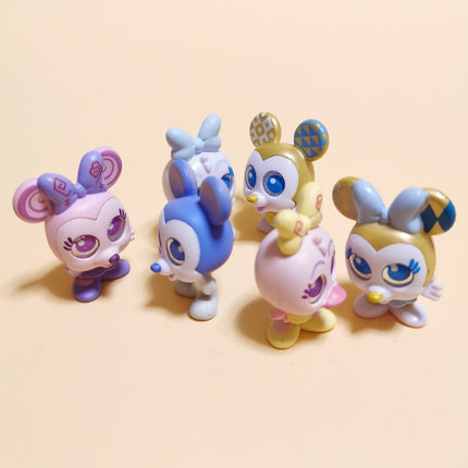 Doorables WDW 50th Small World – Mickey Minnie Daisy Lot of 6 (Pre-Owned)