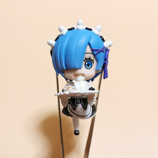 Re:Zero Rem as Maid 2.5" Mini Figure – Anime Toy (Pre-Owned)