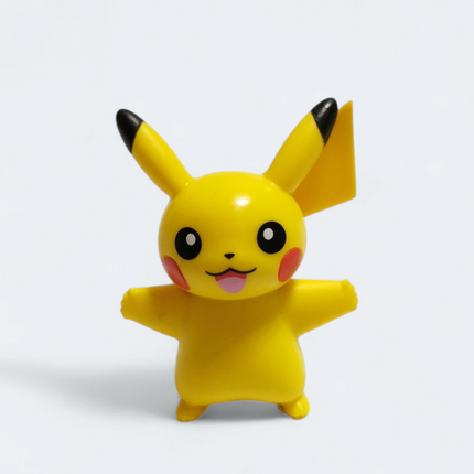 Nintendo Pokemon Cheerful Pikachu 1.75" Mini Figure – Gashapon (Pre-Owned)