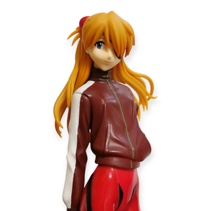 Evangelion ASUKA LANGLEY 8.5" Figure w Stand Anime Toy Collectible SEGA Loose