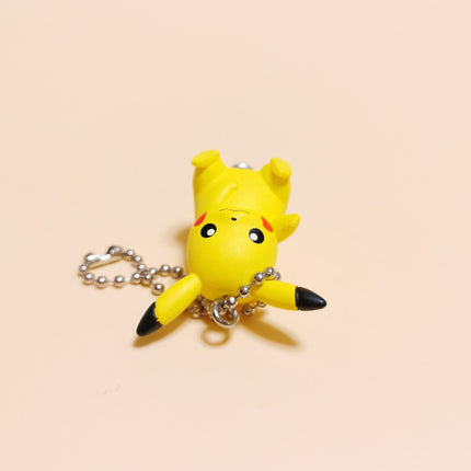 Pokemon Pikachu Hand Up Keychain 1" Mini Figure – Charm (Pre-Owned)