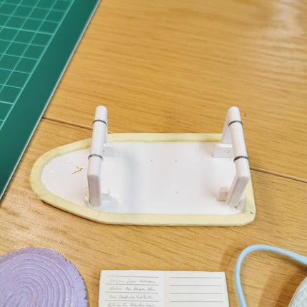 Re-Ment Miniature Ironing Board & Doormat – Retro Goods Series (Pre-Owned)