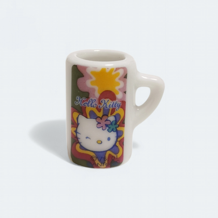 Winking Hello Kitty Miniature Vase – 1" Ceramic (Pre-Owned)