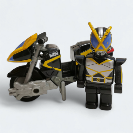 Mega Bloks Bandai Kamen Rider 555 Kaixa & Bike 2" Mini Figure – Collectible (Pre-Owned)