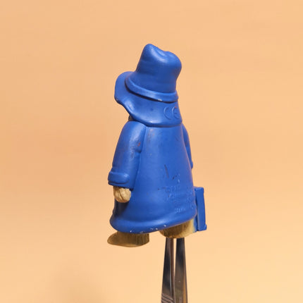 Unpainted Prototype PADDINGTON BEAR w Suitcase 3.5" Mini Figure Toy Tonies RARE