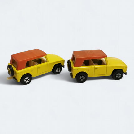Matchbox Superfast Lesney #18 Field Car Yellow – Diecast Car Lot of 2 (Pre-Owned)