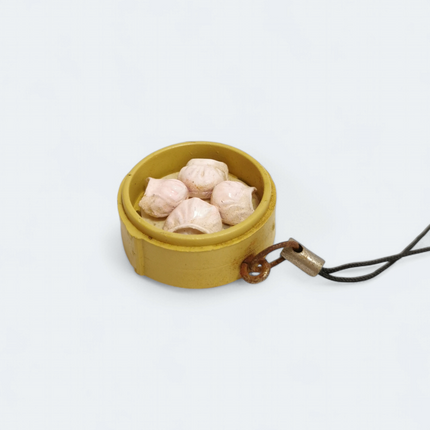 Dim Sum Shrimp Dumpling 1.25" Miniature – Dollhouse Food Keychain (Pre-Owned)