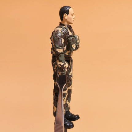 BBI Elite Force 1/18 Military Soldier Poseable Figure FOR PARTS Missing ARM HAND