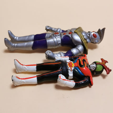 Ultraman King & Kamen Rider Stronger – 5" & 4" PVC Figure Lot of 2 (Pre-Owned)
