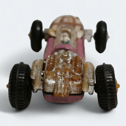 Vintage Cooper Maserati 2.5" Figure Purple – Diecast Race Car No.03 HK (Fair, Pre-Owned)
