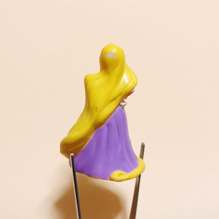 Rapunzel 2" Dollhouse Mini Figure – Disney Diorama Cake Topper (Pre-Owned)