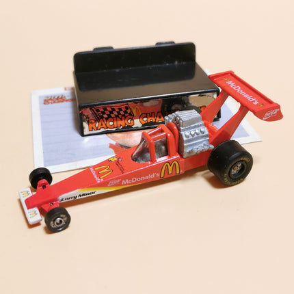 Dragster McDonald's Ed McCulloch Red – Racing Champions (1993, Pre-Owned)