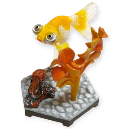 Fish Encyclopedia CELESTIAL EYE GOLDFISH 2" Mini Figure Aquarium Diorama Japan