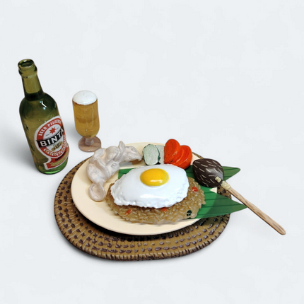 Re-Ment Family Restaurant 2 #7 Indonesian Fried Rice Dish – Dollhouse Food (Pre-Owned)