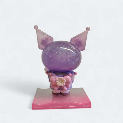 Sanrio Kuromi in Sakura Kimono Outfit – 3" Figure (Pre-Owned)