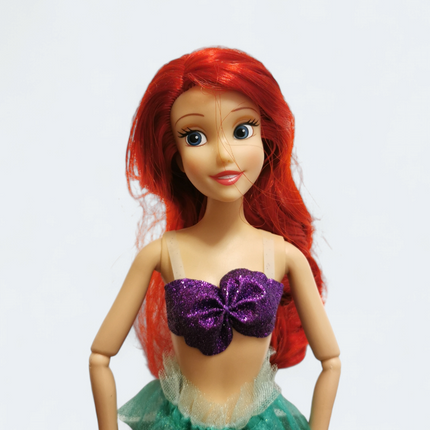 The Little Mermaid Ariel Doll with Flounder 12" – Disney Princess (Pre-Owned)