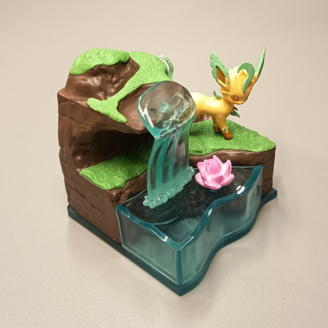 Pokemon World 2 Leafeon Mystic Spring 3" Mini Figure – Re-ment (Pre-Owned)