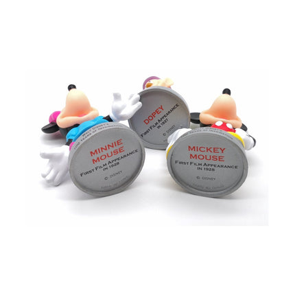 Disney 100 Years Mickey, Minnie & Dopey 3" Mini Figures – MTR Hong Kong Set