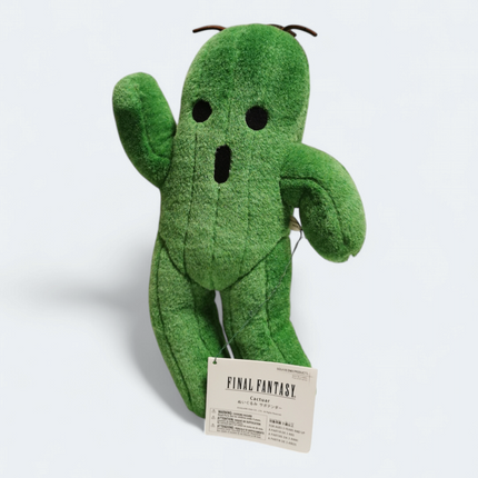Final Fantasy Cactuar – 12" Green Plush (Square Enix 2010, Pre-Owned)