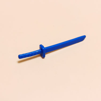 GI Joe Ryu V1 Short Sword Blue – Weapon Part (Hasbro 1993, Pre-Owned)
