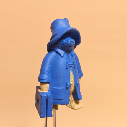 Unpainted Prototype PADDINGTON BEAR w Suitcase 3.5" Mini Figure Toy Tonies RARE