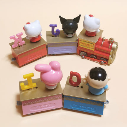 Sanrio Hello Kitty Letter Train Set – Lot of 5 (Pre-Owned)