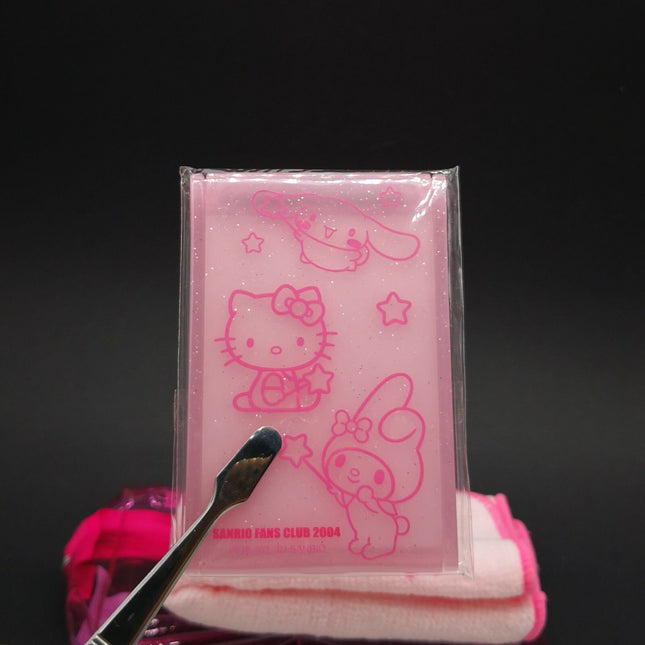Sanrio Hello Kitty Fan Club Exclusive Set – Bag, Towel & Mirror (2004, Rare, Pre-Owned)