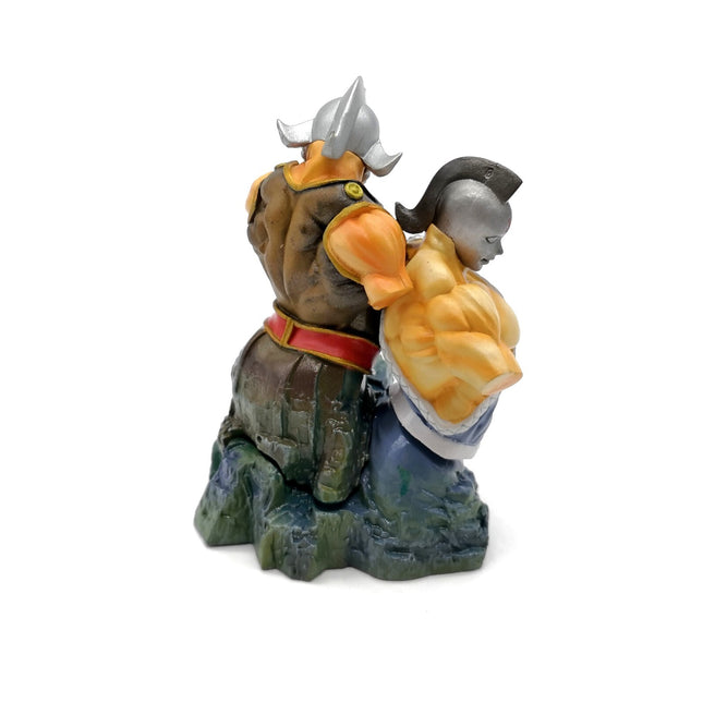 Kinnikman Ultimate Muscle GOD OF WAR & PEACE 3" Mini Figure Anime Toy Gold Mask