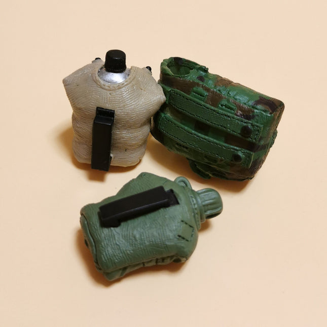 1/6 Scale Canteen & Case – Lot of 3 for 12" Soldier (Pre-Owned)