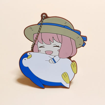 Spy x Family Anya Forger with Penguin 3.5" PVC Keychain – Anime Figure (Pre-Owned)