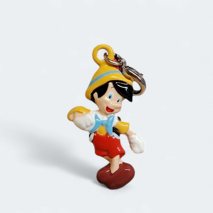 Disney Pinocchio Flat 1.5" Charm – Zipper Pull Keychain by Yujin (Pre-Owned)