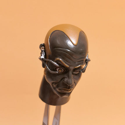 1/6 Scale Cyborg Male Head Painted Sculpt – Hard Plastic (Pre-Owned)