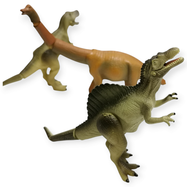 ARTICULATED T-REX BRACHIOSAURUS Lot of 3 Mini Dinosaur Figure Takara Tomy ANIA